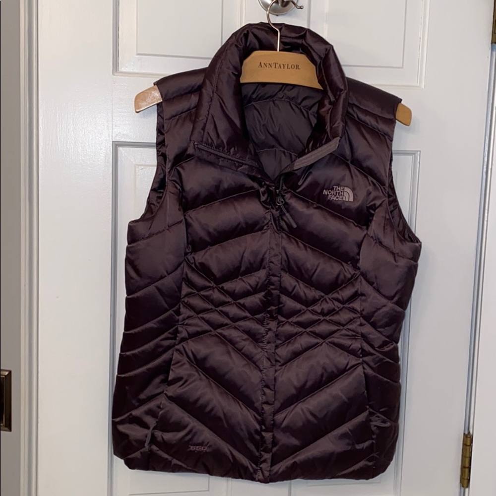 Dark Purple North Face Vest